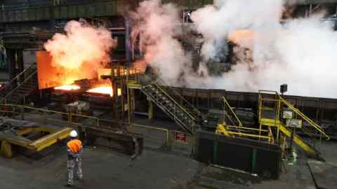 Steelmakers look to hydrogen to green heavily polluting sector