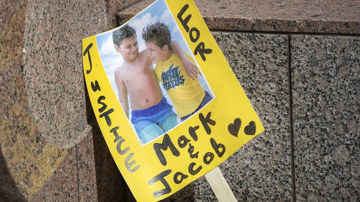 California mom who watched rich and powerful ‘narcissist’ mow down her two sons makes promise to killer