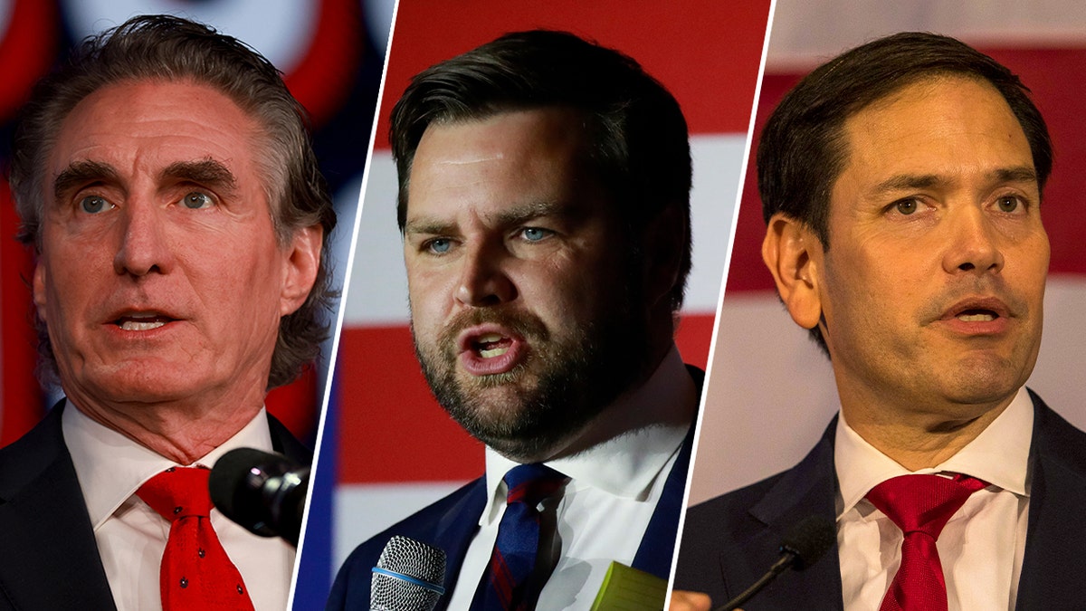 HOWARD KURTZ: Will Trump really pick Rubio, Vance or Burgum as his VP?