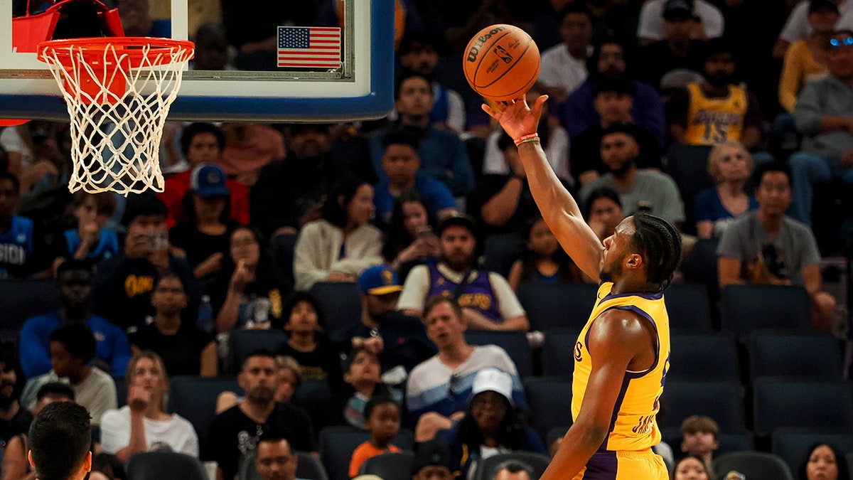 Bronny James misses Summer League game vs Warriors with knee injury