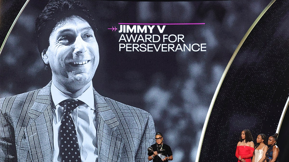 South Carolina’s Dawn Staley makes plea against ‘pay disparity’ in Jimmy V Award speech at ESPYS
