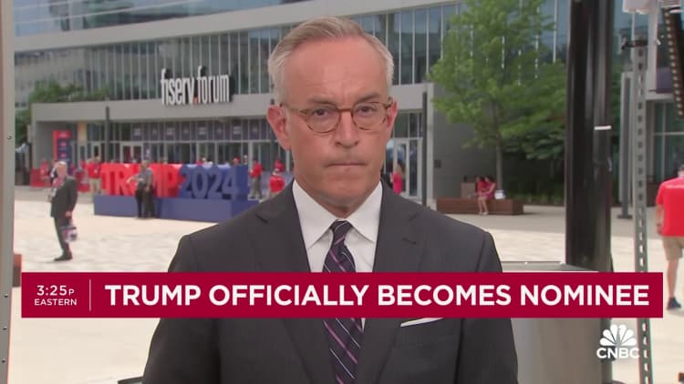 Trump officially becomes the Republican nominee as delegates vote: Live updates