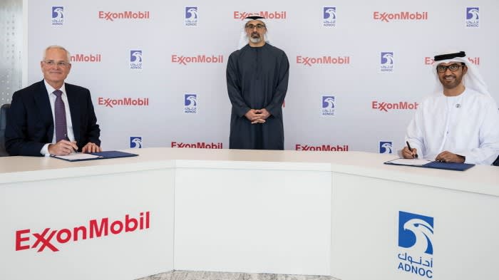 Abu Dhabi to invest billions in ExxonMobil’s Texas hydrogen project