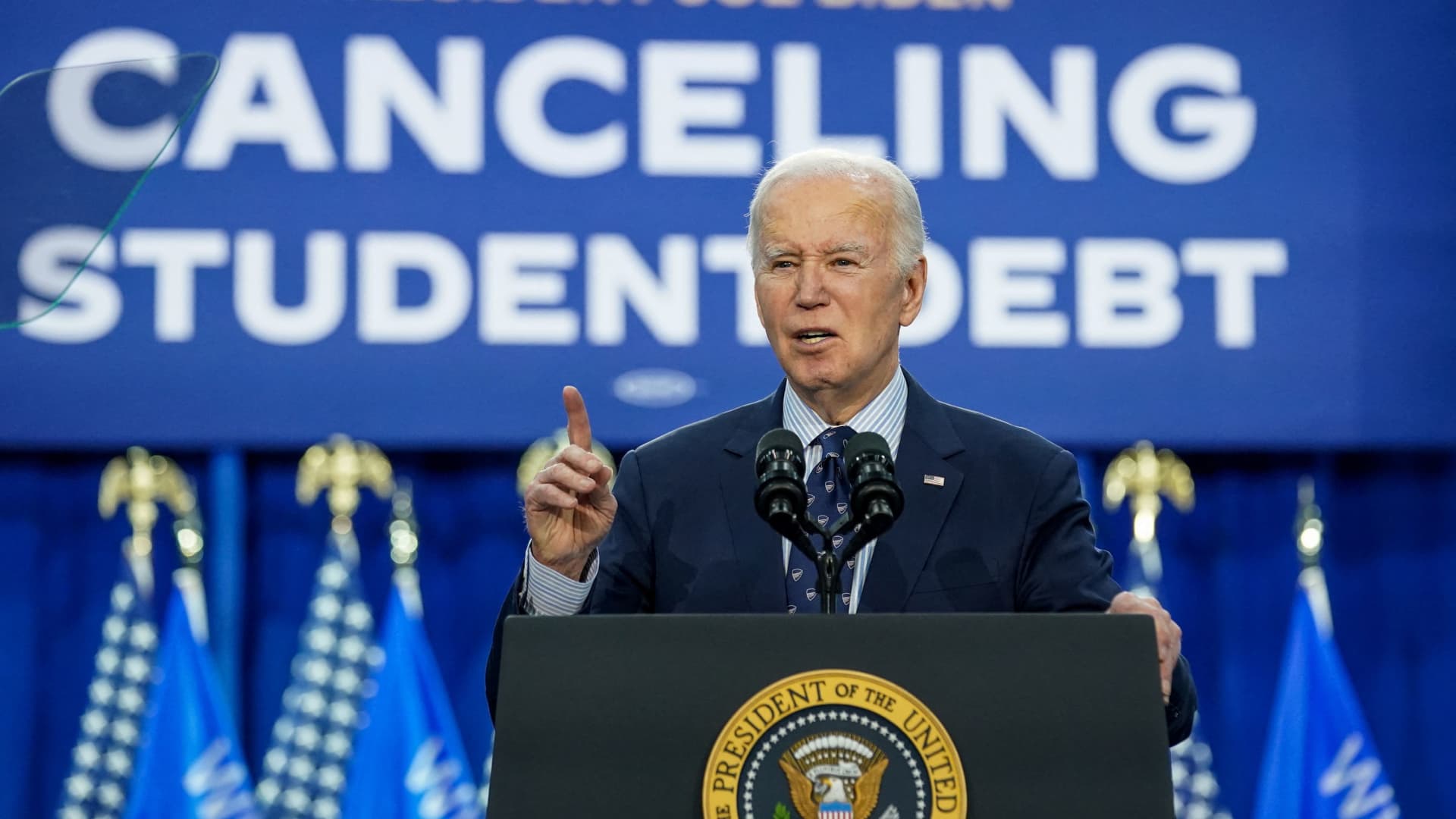 Biden student loan payment pause extended for SAVE borrowers