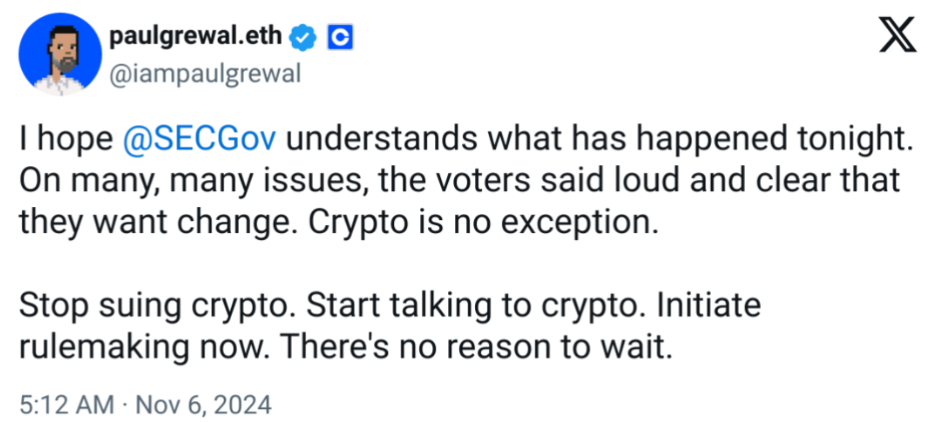 Ether set for $3.2K breakout, Coinbase exec urges SEC reform: Finance Redefined