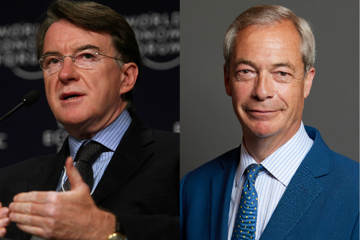 Farage willing to work with Lord Mandelson to secure Trump trade deal