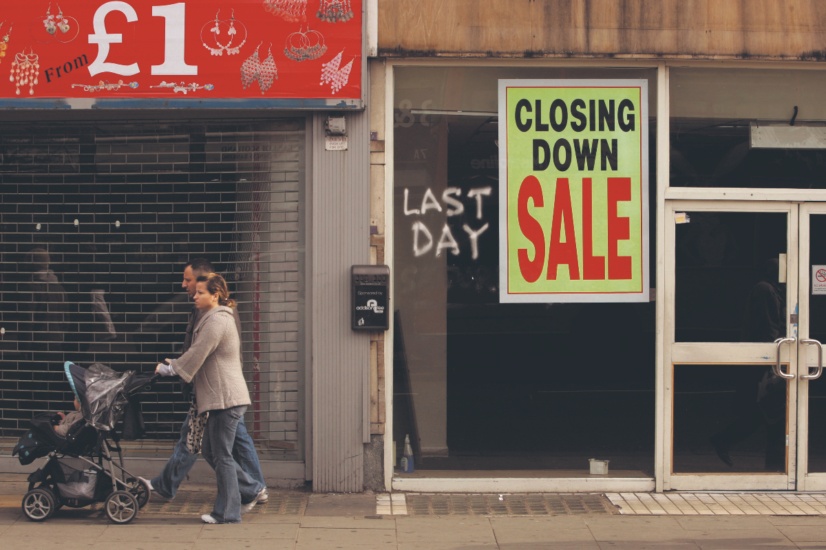 UK retail sales plunged in December as Budget fallout spread