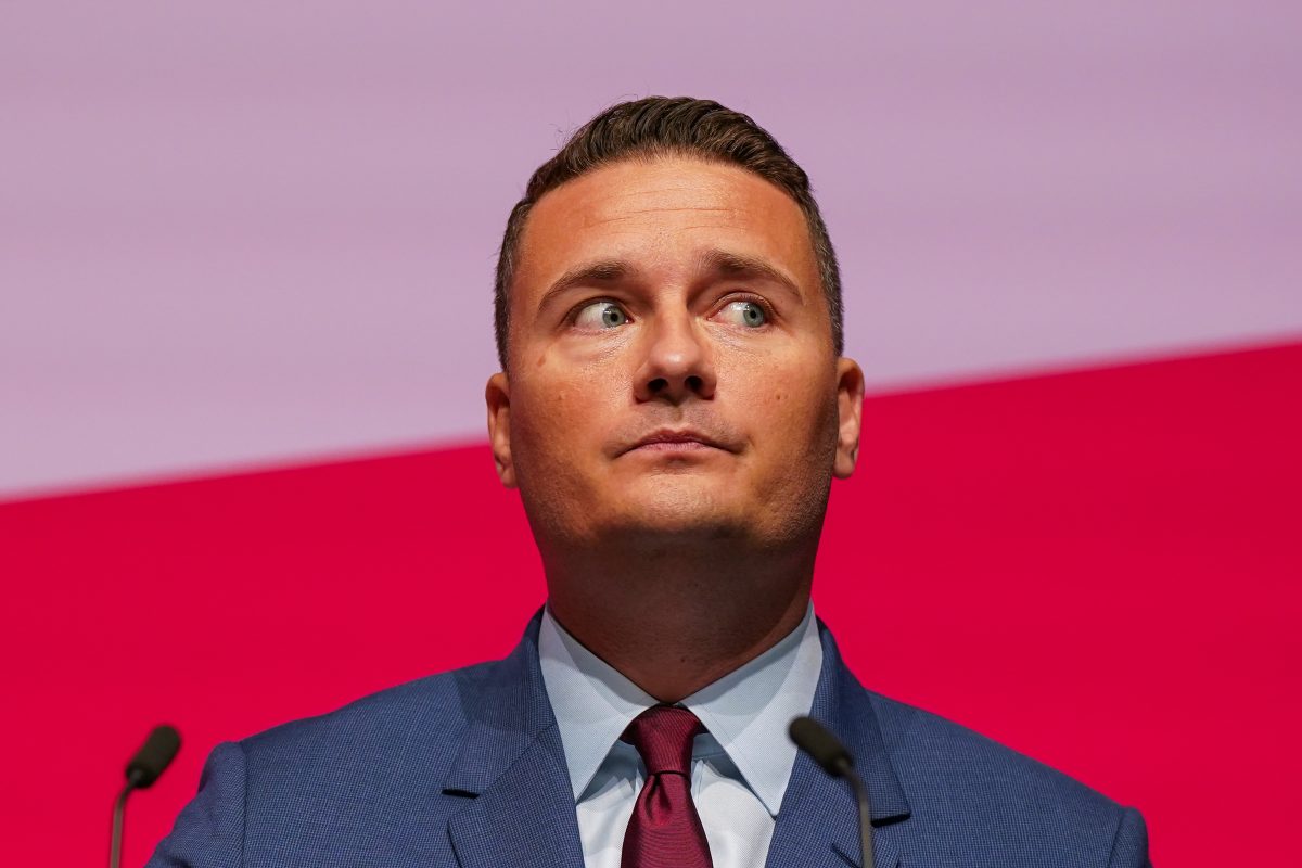 Streeting heckled as he urges progressives to fight the ‘populist right’